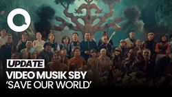 Video: SBY Rilis Video Musik Save Our World, CT Hingga Menteri Hadir