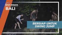 Bersiap Menghadapi Tantangan Swing Jump di Secret Garden Bali yang Menguji Nyali  