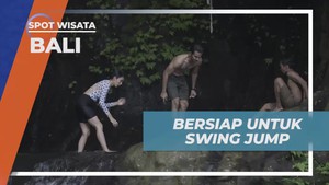 Bersiap Menghadapi Tantangan Swing Jump di Secret Garden Bali yang Menguji Nyali  