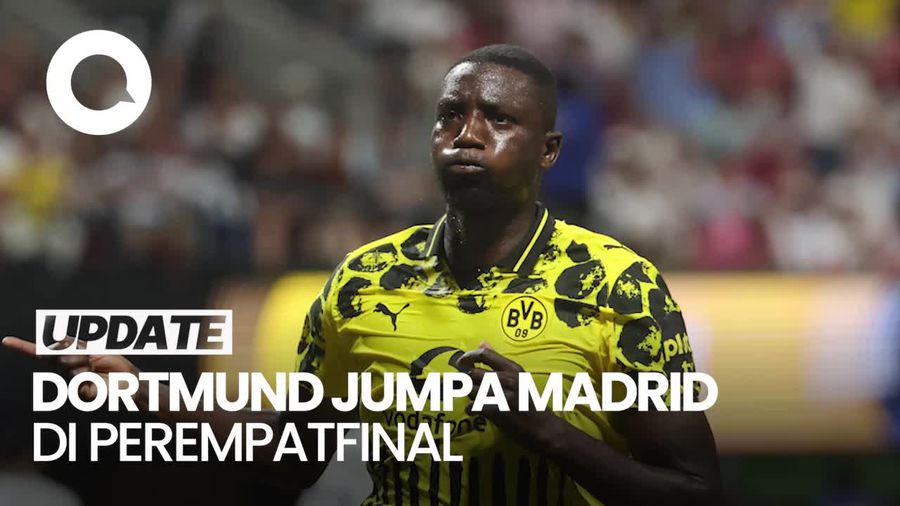 Video Brace Serhou Guirassy Antarkan Dortmund ke Perempatfinal 