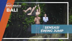 Menikmati Sensasi Adrenalin dari Swing Jump di Secret Garden Bali yang Seru  