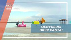 Menyelusuri Bibir Pantai Pulau Leebong yang Mempesona Dengan Keindahan Lautnya  