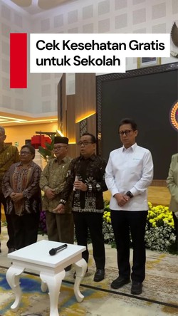 Video: Cek Kesehatan Gratis untuk Semua Sekolah, Dimulai dari Sekolah Rakyat