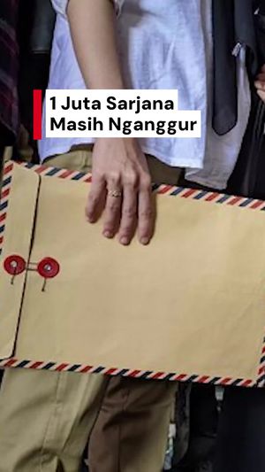 Video: Susahnya Cari Kerja di RI, 1 Juta Sarjana Masih Nganggur