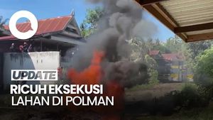 Video: Eksekusi Lahan di Polman Ricuh, Polisi Dilempari Molotov