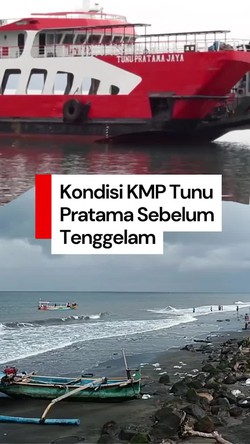 Video: KMP Tunu Pratama Hanya Bertahan 15 Menit Sebelum Tenggelam