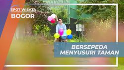 Bersepeda Menyusuri Taman Indah di Bogor