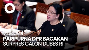 Video: Puan Bacakan Surpres Calon Dubes RI di Paripurna DPR