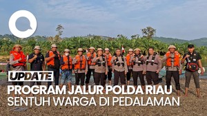 Video: Polda Riau Luncurkan Program 'Jalur', Sentuh Warga Pesisir Sungai