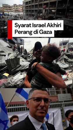 Video Israel: Perang Gaza Bisa Berakhir Besok Jika Hamas Letakan Senjata