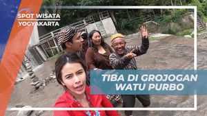 Tiba di Grojogan Watu Purbo dan Menikmati Keindahan Alamnya, Yogyakarta  