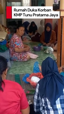 Video: Suasana Rumah Duka Korban KMP Tunu Pratama Jaya di Probolinggo 
