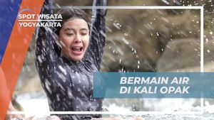 Menikmati Keindahan Alam saat Bermain Air di Kali Opak, Yogyakarta  