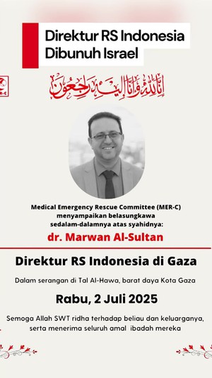 Video Anak Direktur RS Indonesia Ceritakan Israel Bunuh Ayahnya