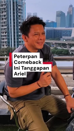 Video: Ariel Tanggapi Rencana Comeback Peterpan