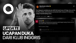 Video: Diogo Jota Meninggal Dunia, Klub-klub Inggris Ucapkan Belasungkawa