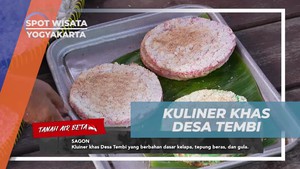 Mencicipi Kuliner Khas Sagon Desa Tembi, Bantul, Yogyakarta  
