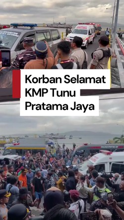 Video Kesaksian Korban Selamat KMP Tunu Pratama: Ombak Tinggi-Kapal Miring