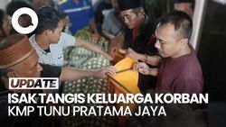 Video: Isak Tangis Sambut Kedatangan Jenazah Korban KMP Tunu Pratama Jaya