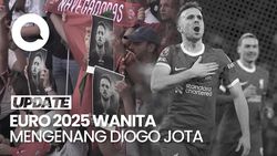 Video: Peserta Euro 2025 Wanita Mengheningkan Cipta untuk Diogo