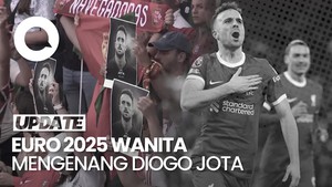 Video: Peserta Euro 2025 Wanita Mengheningkan Cipta untuk Diogo