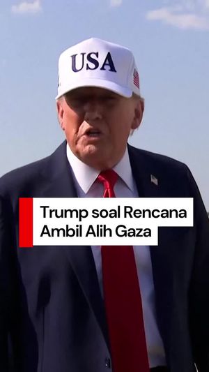 Video Trump soal Rencana Ambil Alih Gaza: Saya Ingin Warga Aman