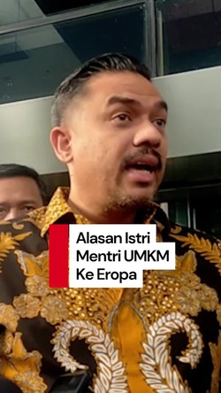 Video: Menteri UMKM Ungkap Istrinya ke Eropa Temani Anak Lomba Budaya