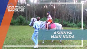 Asyiknya Berkuda di Jungle Milk, Bandung  