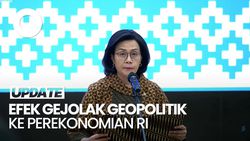 Video Tensi Geopolitik Tinggi, Sri Mulyani: Ancam Rantai Pasok Indonesia