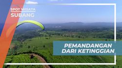 Menikmati Pemandangan Indah dari Ketinggian di Bukit Santiong, Subang  