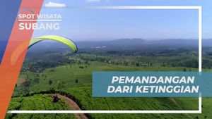 Menikmati Pemandangan Indah dari Ketinggian di Bukit Santiong, Subang  