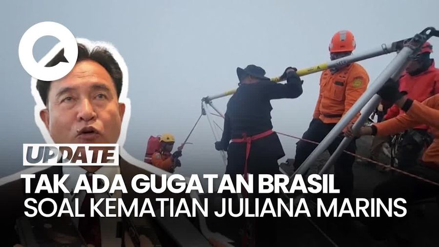 Video: Menko Yusril Bantah RI Digugat Terkait Kematian Juliana Marins
