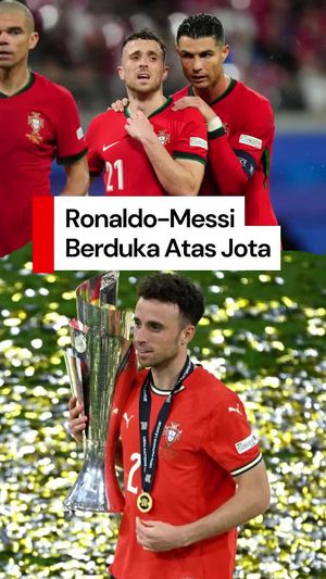 Video Duka Ronaldo, Messi, hingga Klopp atas Kepergian Diogo Jota