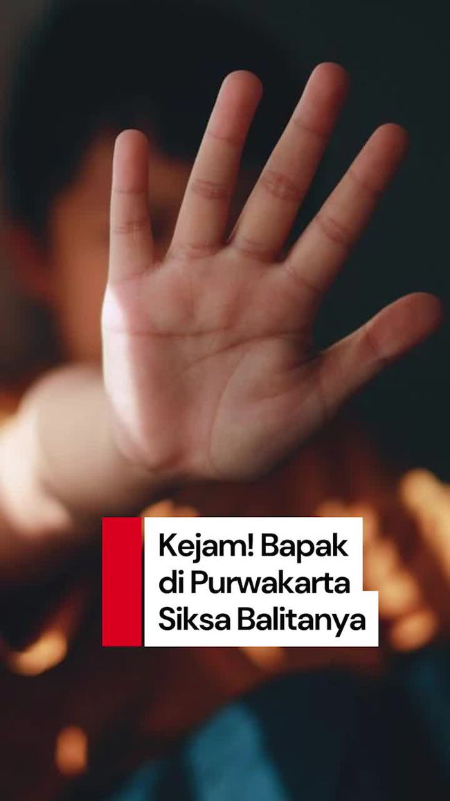 Video: Viral! Ayah Siksa Anaknya Berusia 1,5 Tahun, Kini Diburu Polisi