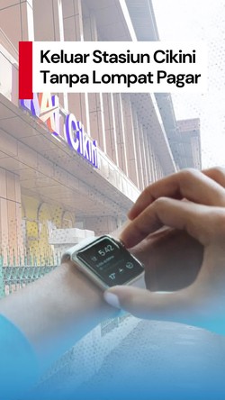 Video: Jajal Keluar Stasiun Cikini Tanpa Lompat Pagar, Seberapa Jauh Sih?