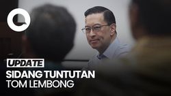 Video: Ditemani Istri, Tom Lembong Siap Hadapi Tuntutan Kasus Impor Gula
