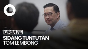 Video: Ditemani Istri, Tom Lembong Siap Hadapi Tuntutan Kasus Impor Gula