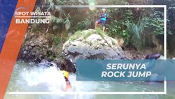 Menantang Diri dengan Rock Jump di Bandung  