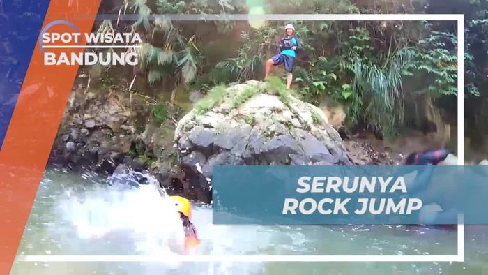 Menantang Diri dengan Rock Jump di Bandung  