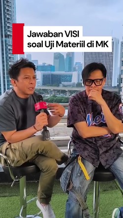 Video Uji Materiil ke MK, VISI: Tujuan Kami Sudah Tercapai