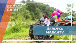 Bermain ATV di Alam Terbuka, Garut