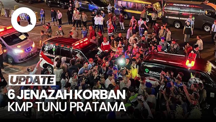 Video: 6 Jenazah Korban KMP Tunu Pratama Diserahkan ke Keluarga