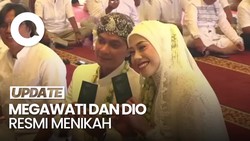 Video Momen Akad Nikah Megawati Hangestri dan Dio Novandra
