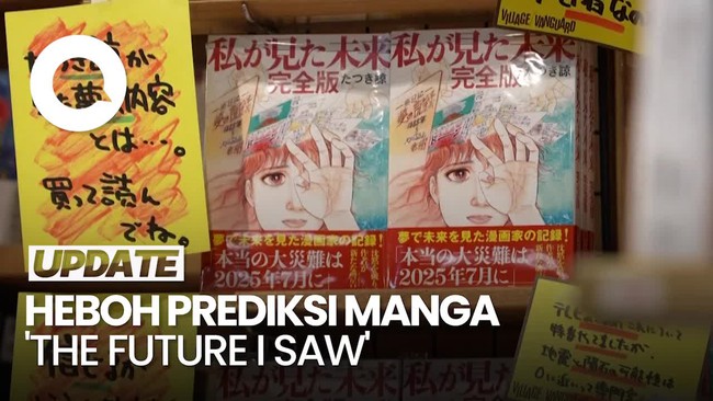 Video Prediksi Bencana di Manga The Future I Saw Guncang Pariwisata Jepang