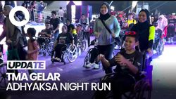 Video: Adhyaksa Night Run 2025 Sukses Digelar, Libatkan Peserta Disabilitas