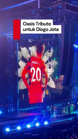 Video: Momen Band Oasis Buat Tribute untuk Mendiang Diogo Jota 