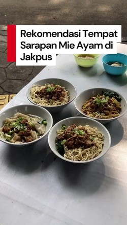 Video Mie Ayam Buat Sarapan? Cobain yang Legendaris di Menteng Jakpus Nih!