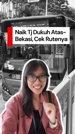  Video: Menjajal Transjakarta Rute Dukuh Atas-Bekasi, Bayar Rp 3.500 Saja