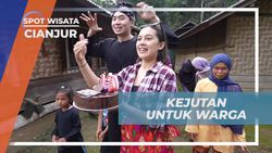Memberikan Kejutan Spesial untuk Warga Kampung Adat Miduana di Cianjur  