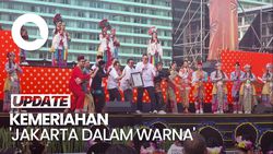 Video: Kemeriahan Festival Jakarta Dalam Warna di Bundaran HI